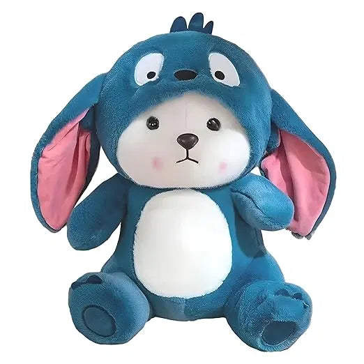 Blue Premium Plush Teddy Bear, 35 cm