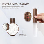 Brown Glass & Wood Motion Sensor LED Night Light