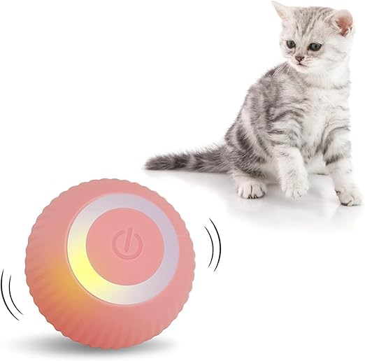 360-Degree Interactive Rolling Ball Toy for Cats