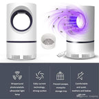 USB Mosquito Killer Lamp with UV Light & Collection Tray