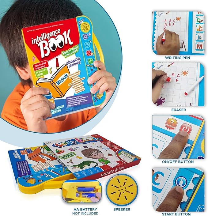 Interactive Musical Phonics Learning Book for Kids