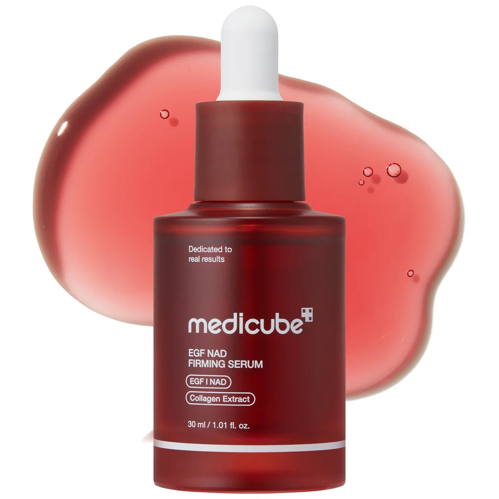 SevenLakes™  (Medicube Edition) EGF + NAD+ Firming Serum for Face & Neck. Cellular Elasticity, Wrinkle Repair & Dewy Glow (30ml)