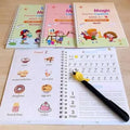 Magic Practice Copybook Set, 4 Reusable Books + 10 Refills