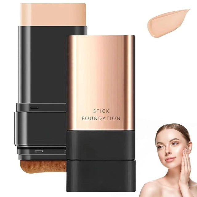 Korean 2-in-1 Glass Skin Foundation Stick