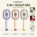 3-in-1 Rechargeable Scalp Spa Hair Spray Comb