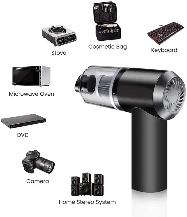 SevenLakes™ SwiftClean Wireless USB-C portable PRO VACC.