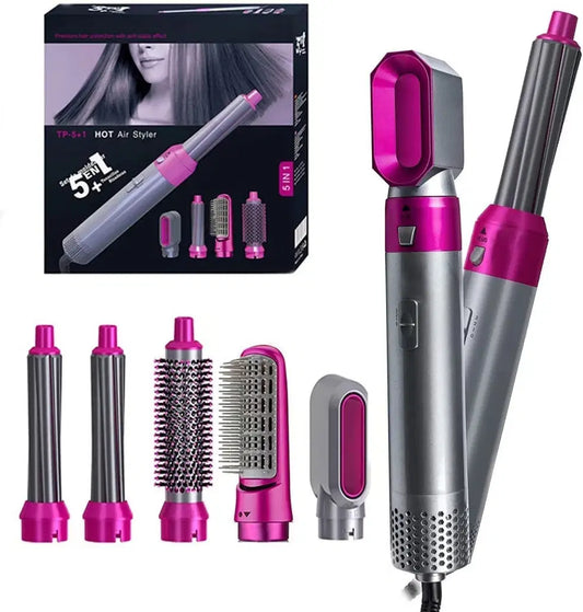 5-in-1 Hot Air Brush Hair Dryer & Volumizer