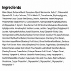 Square ingredient panel draft
